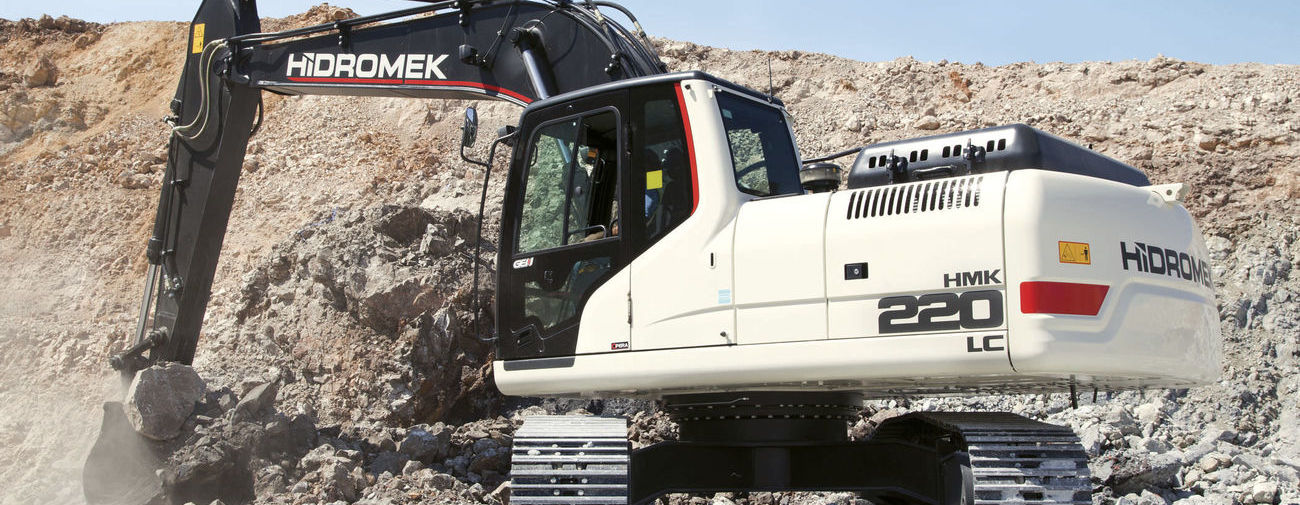 GKM MAQUINARIA distributeur officiel de machinerie lourde HIDROMEK