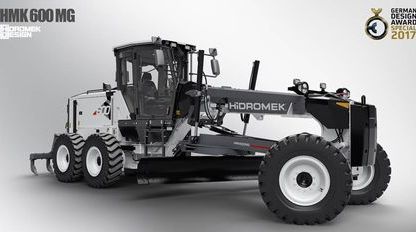 Motoniveladora HMK 600 MG galardonada con el premio German Design Award 2017